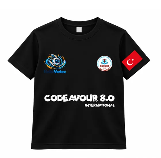 RoboVortex takımının Codeavour 8.0 forma tasarımı