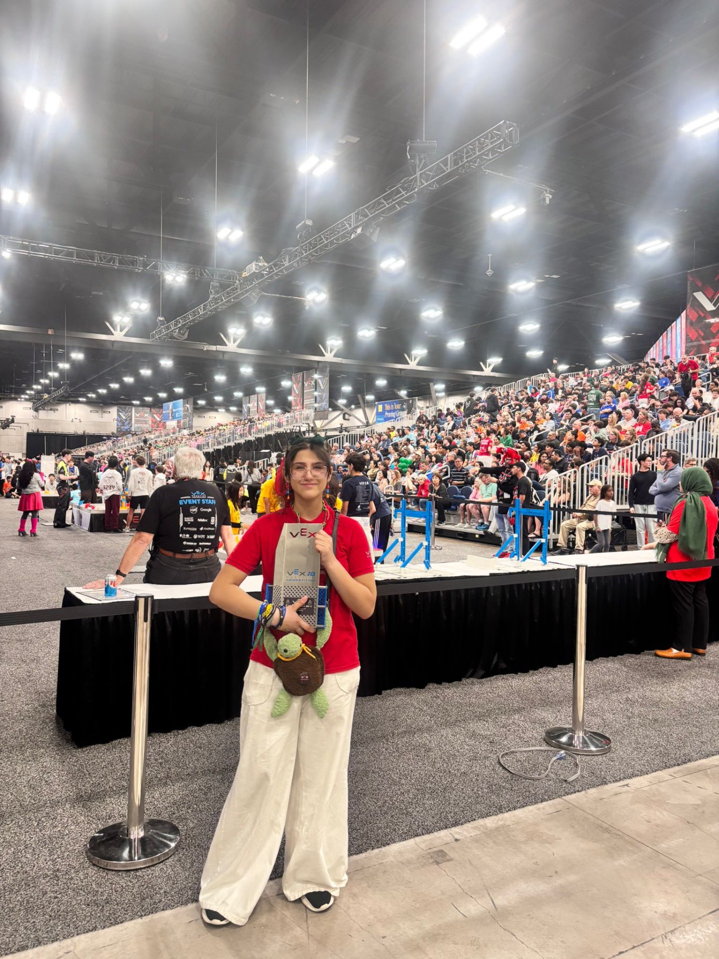 Meryem Saraç — Turtle Robotics takım üyesi