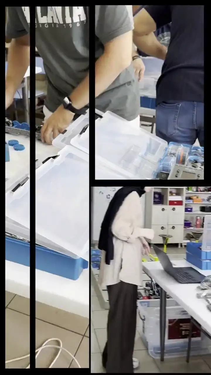 VEX IQ Level Up Mentör Eğitimi — birinci ve ikinci günden görüntüler